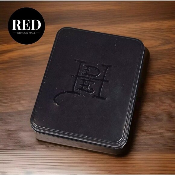 ED HARDY TIGER BLACK BIFOLD WALLET WITH METAL BOX - NEW - Picture 8 of 9